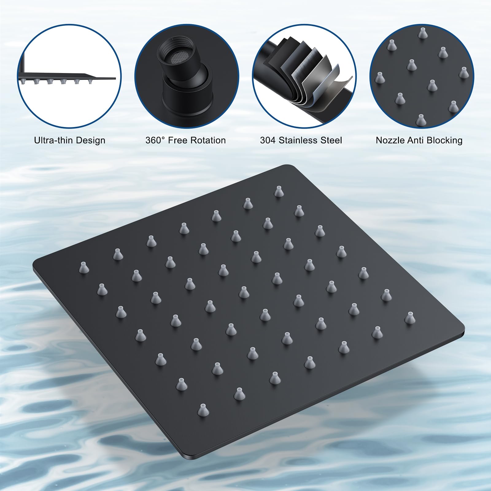FAROLAN rainfall mode delivers immersive water flow for routines