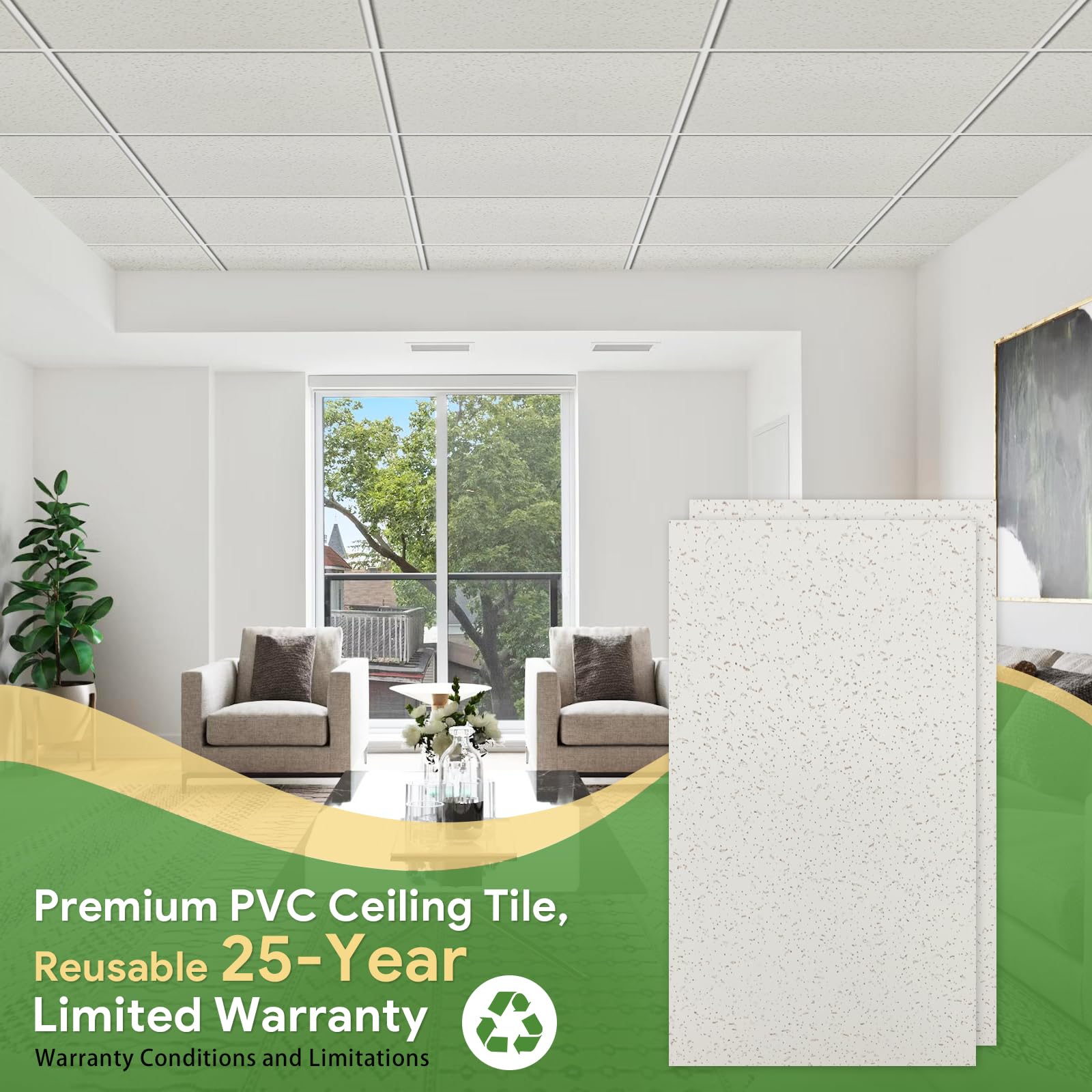 Fasarxiu easy-clean tile resists moisture and mold in humid spaces.