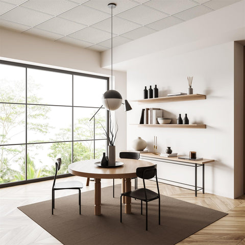 Fasarxiu 24x24 ceiling tile—versatile for offices, restaurants, and classrooms.