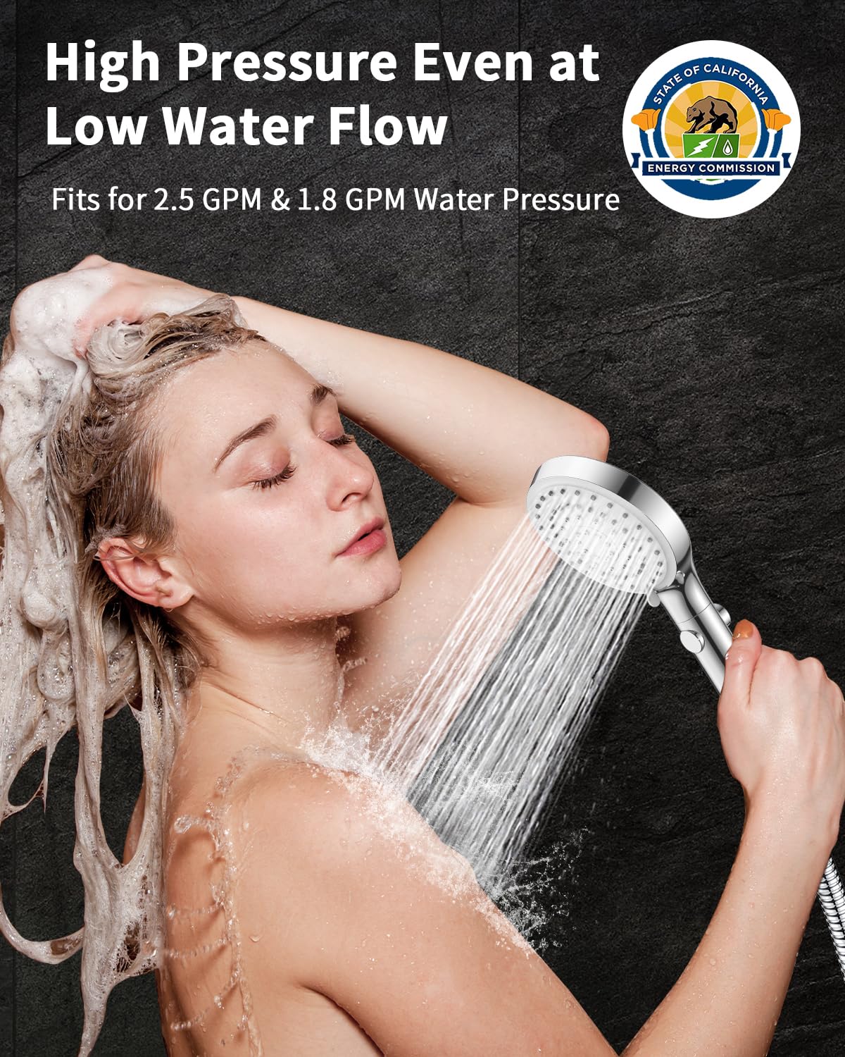 FASDUNT tool-free installation with included fittings for most showers