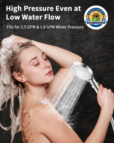 FASDUNT tool-free installation with included fittings for most showers
