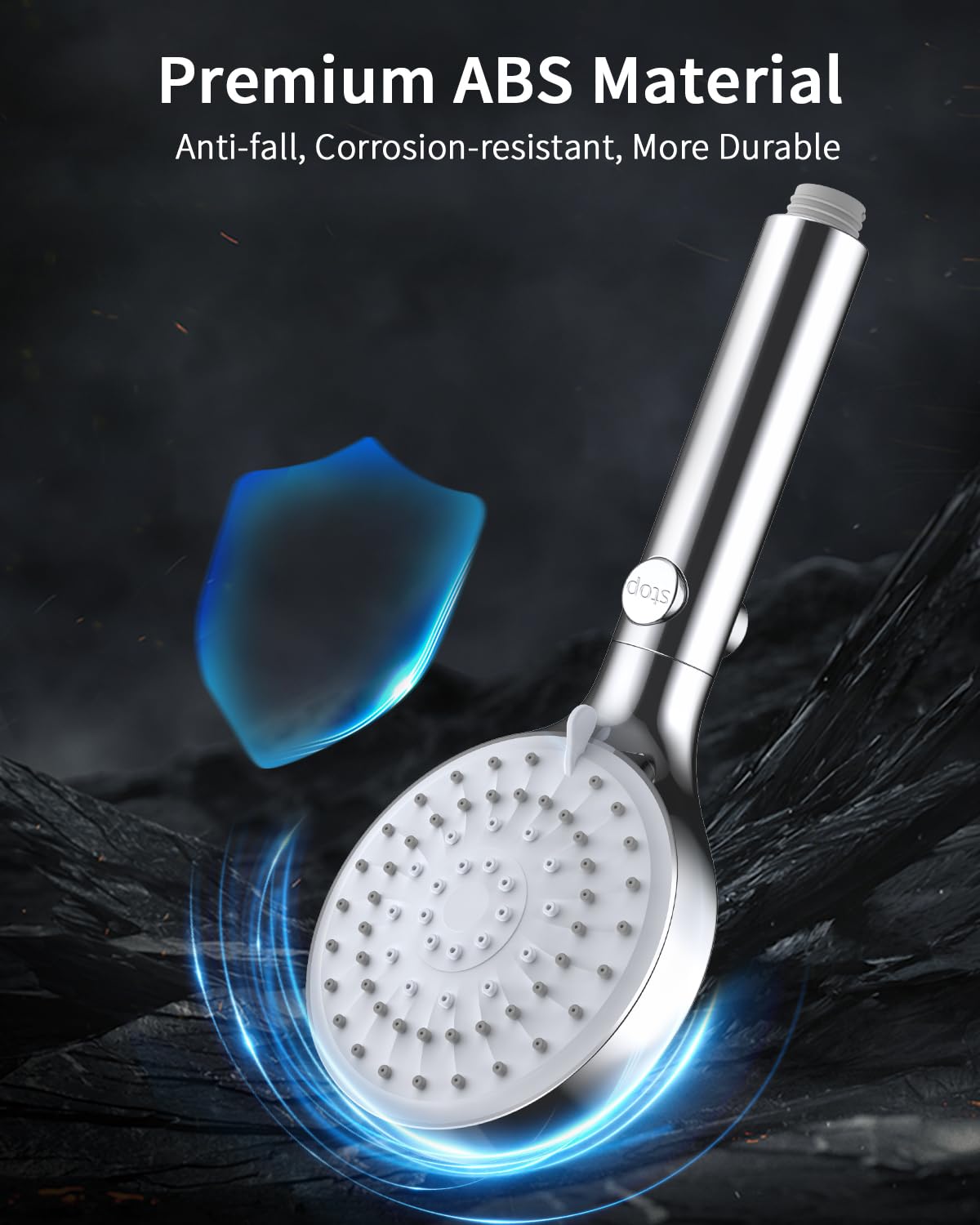 FASDUNT high-pressure water stream for quicker rinses