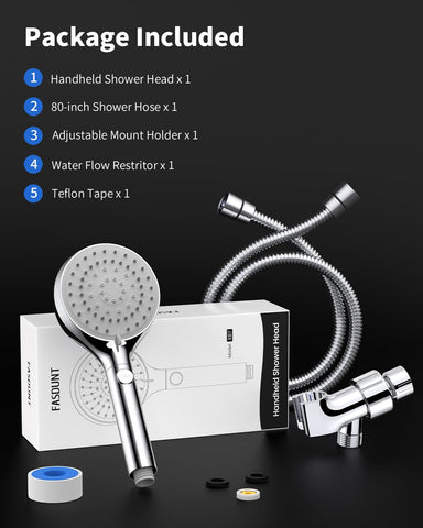 FASDUNT standard double G1/2 hose port connects easily to most systems