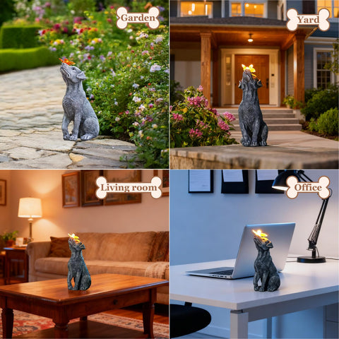 Fashionoda all-season durable statue withstands weather for year-round garden appeal.