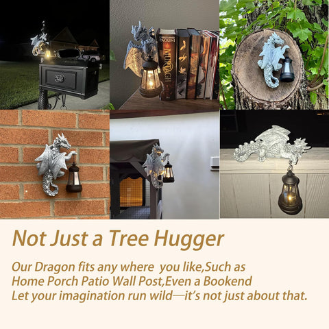 Fashionoda Dragon Tree Hugger wall/branch groove for secure outdoor placement