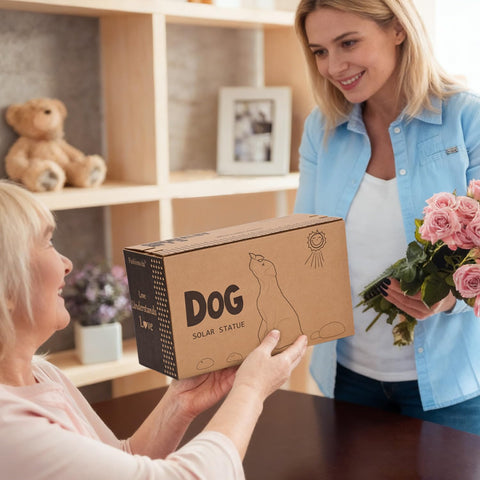 Fashionoda valentines gift dog garden decor ideal for mom or grandma.