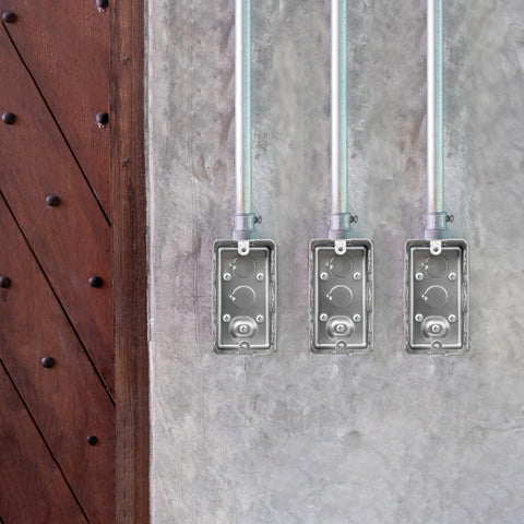 Box is compatible with 2-hour fire-rated walls for code-conscious builds.