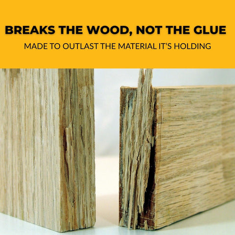 FastCap 2P-10 fills micro cracks in wood surfaces.