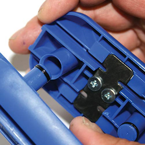 FastCap Q.Trim ergonomic handle supports comfortable use during long trimming sessions