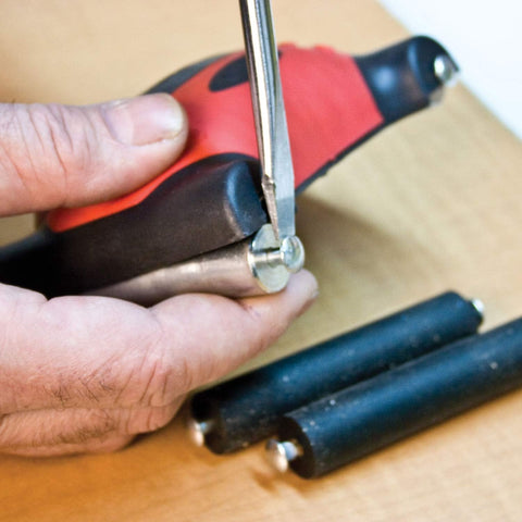 Precision rollers apply even pressure for uniform lamination