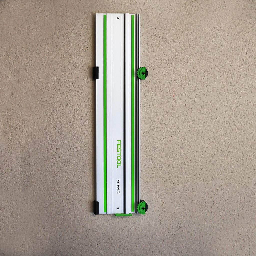 FastCap Track Rack compatibility with Makita, DeWalt, Festool track guides
