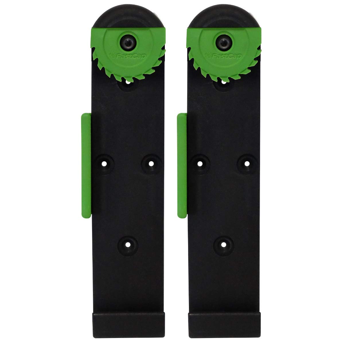 FastCap Track Rack two-pack wall mount for organized track tools on wall