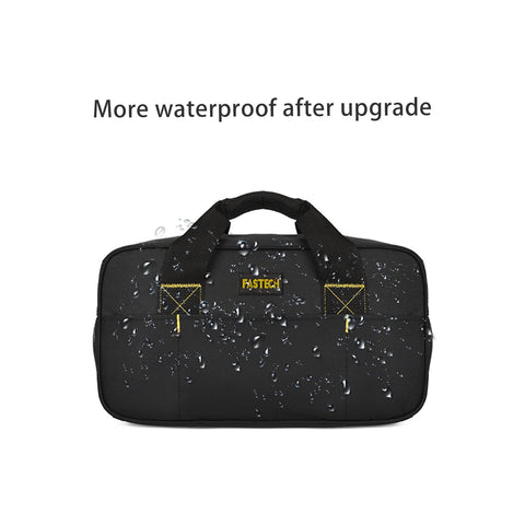 FASTECH 14-inch tool bag reinforced stitching for lasting durability.