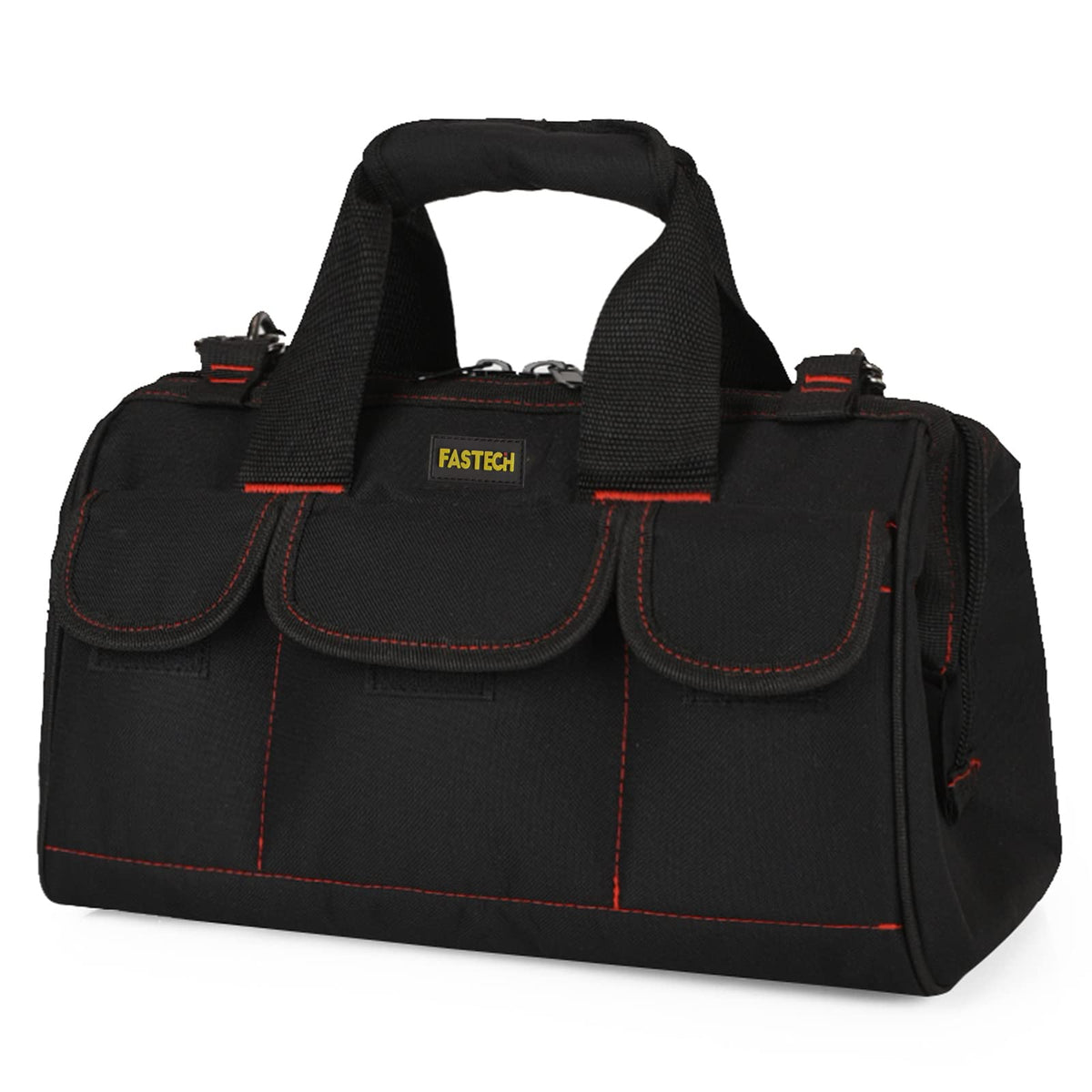 FASTech tote bag with wide mouth for quick tool access on the job