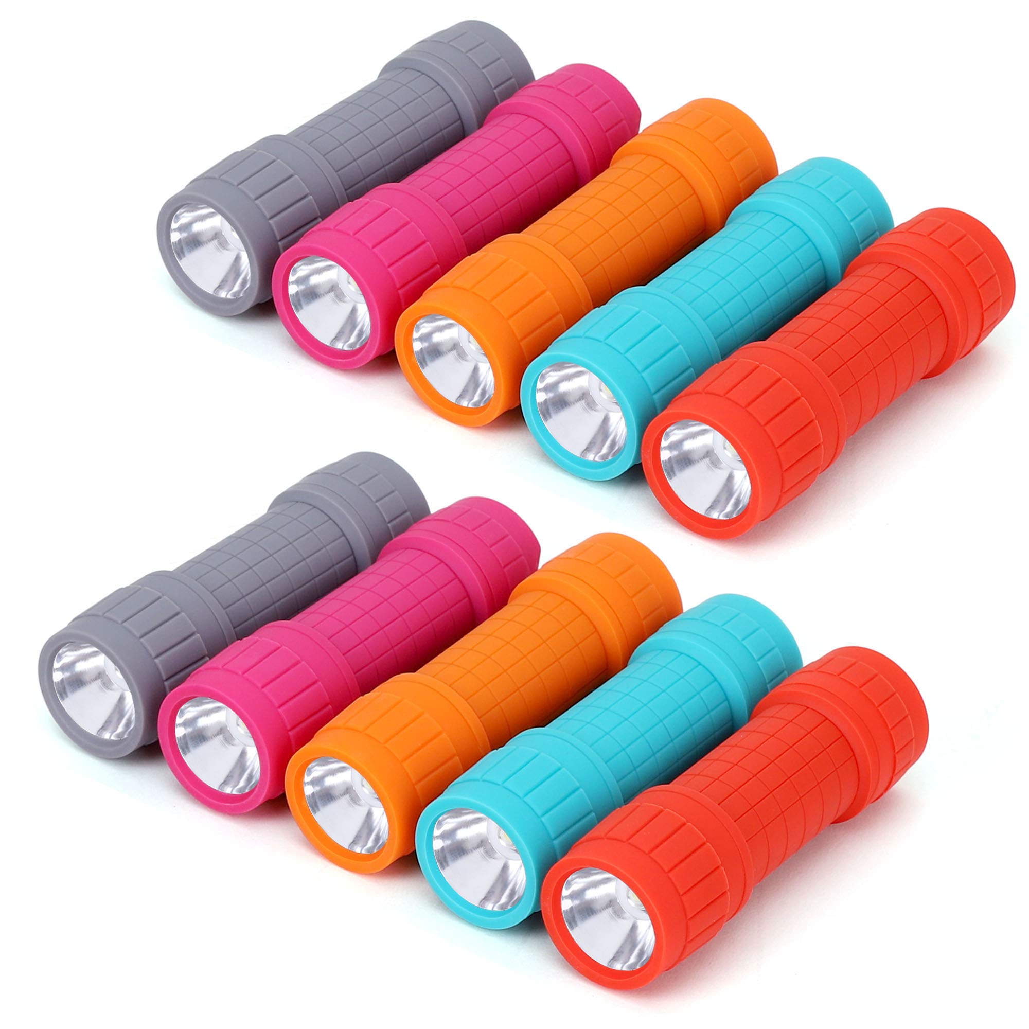 FASTPRO 10-pack flashlights in compact design for everyday carry.