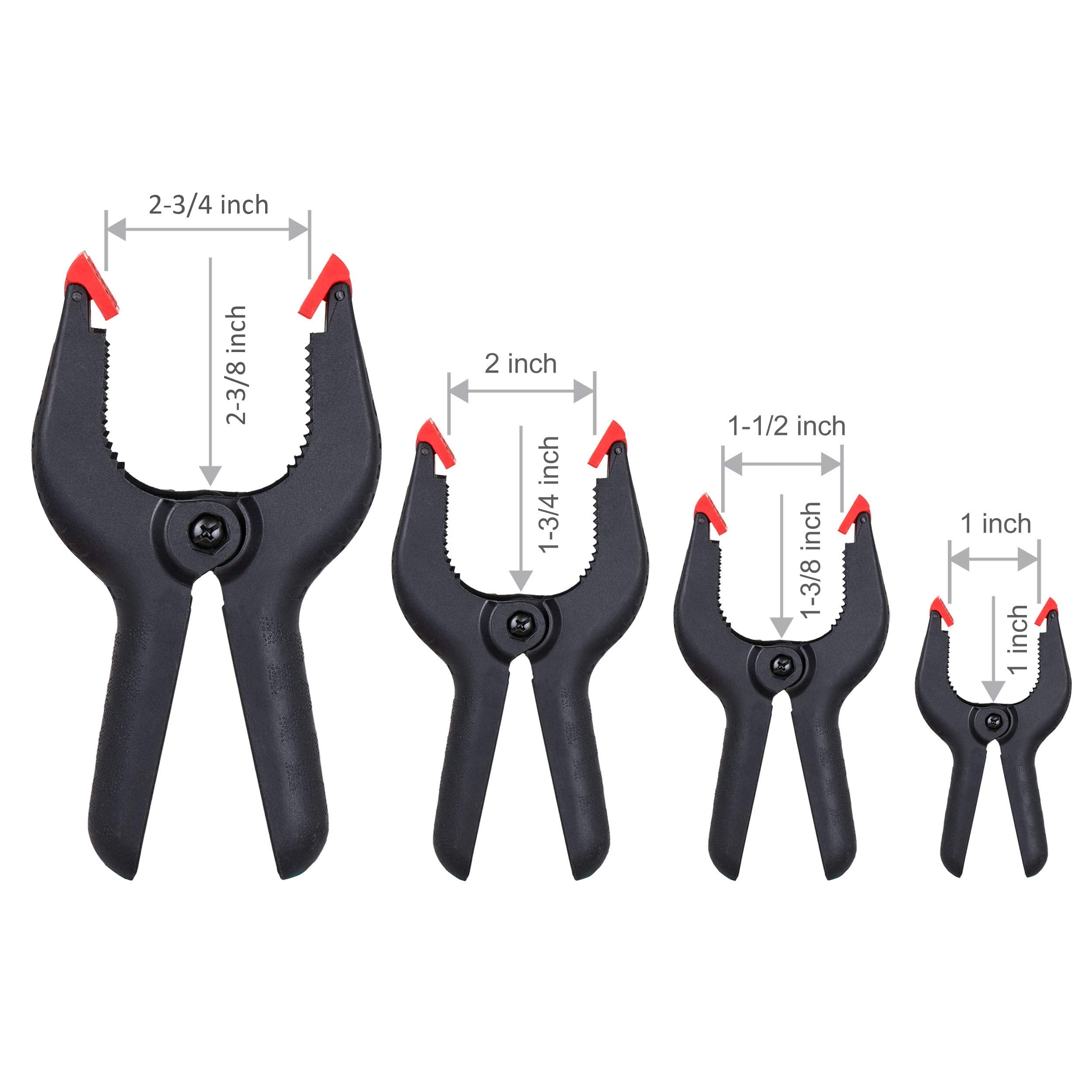 FASTPRO 2-1/2in nylon spring clamp for small fastenings and delicate materials.