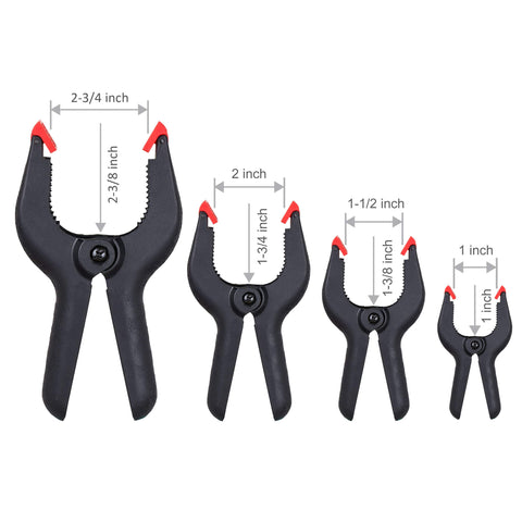 FASTPRO 2-1/2in nylon spring clamp for small fastenings and delicate materials.