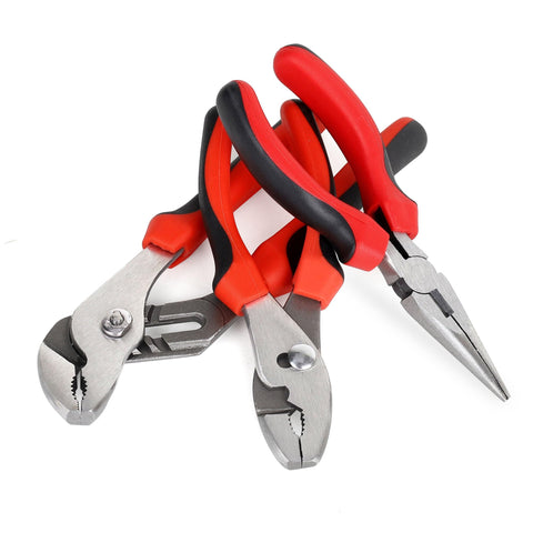 FASTPRO 220-Piece Tool Set long nose pliers for tight spaces