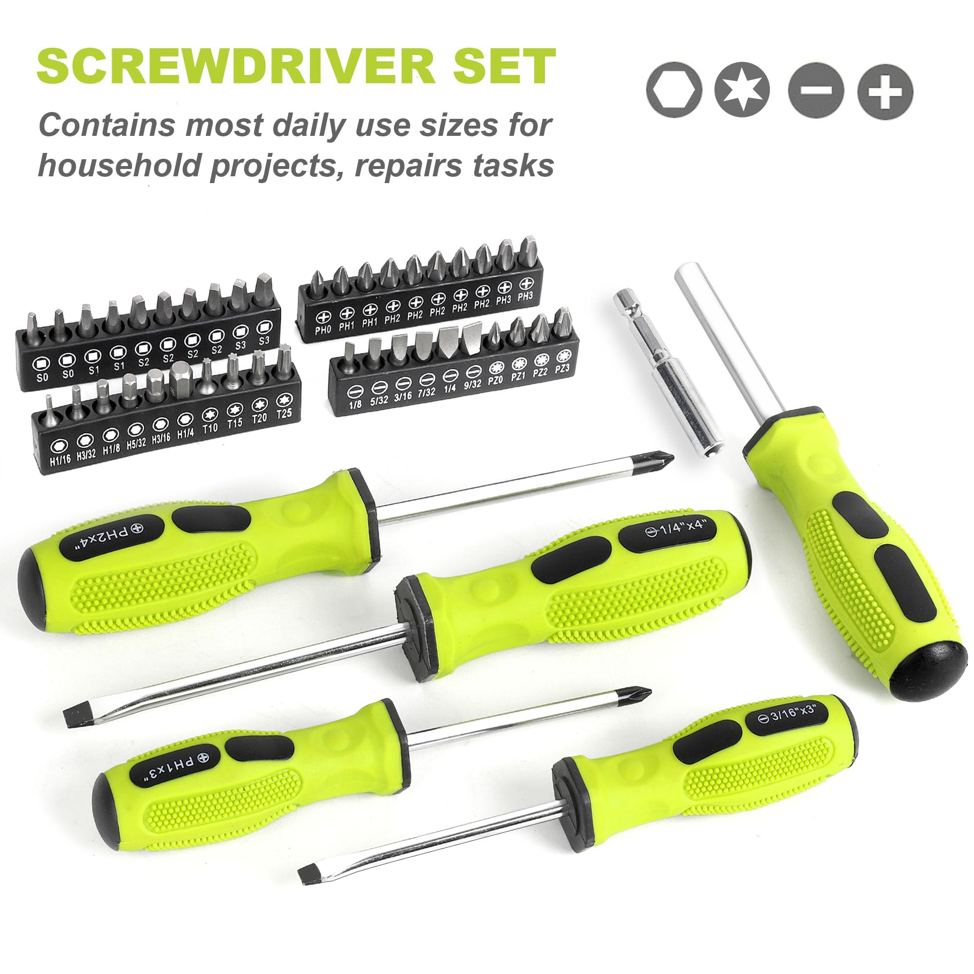 FASTPRO tool set supports auto repairs with SAE and metric tools.