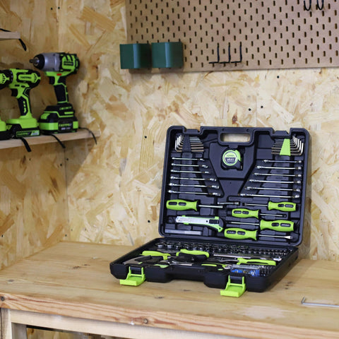 FASTPRO tool set ready for home DIY projects and repairs.