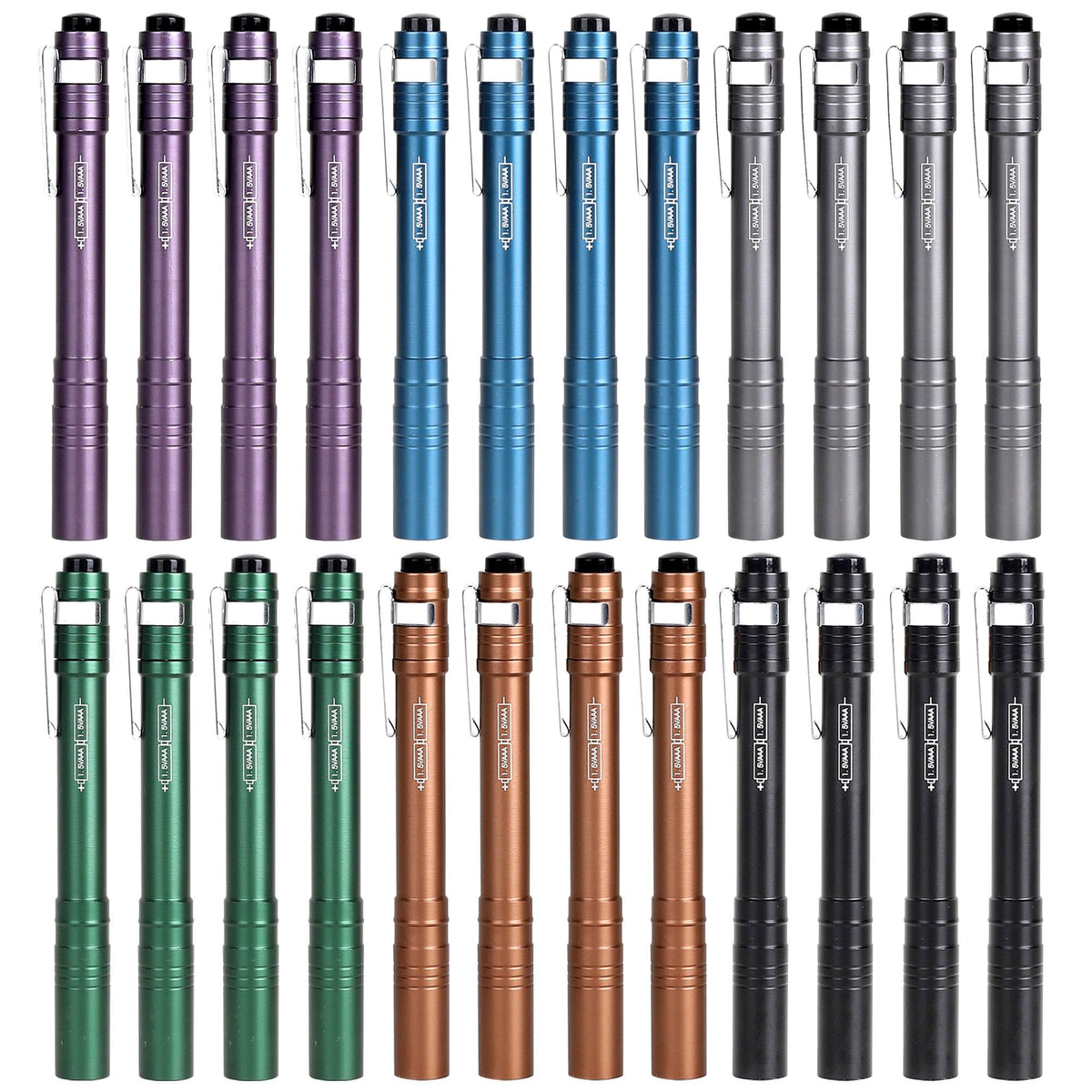 FASTPRO 24-pack pen light with batteries included for immediate inspections.