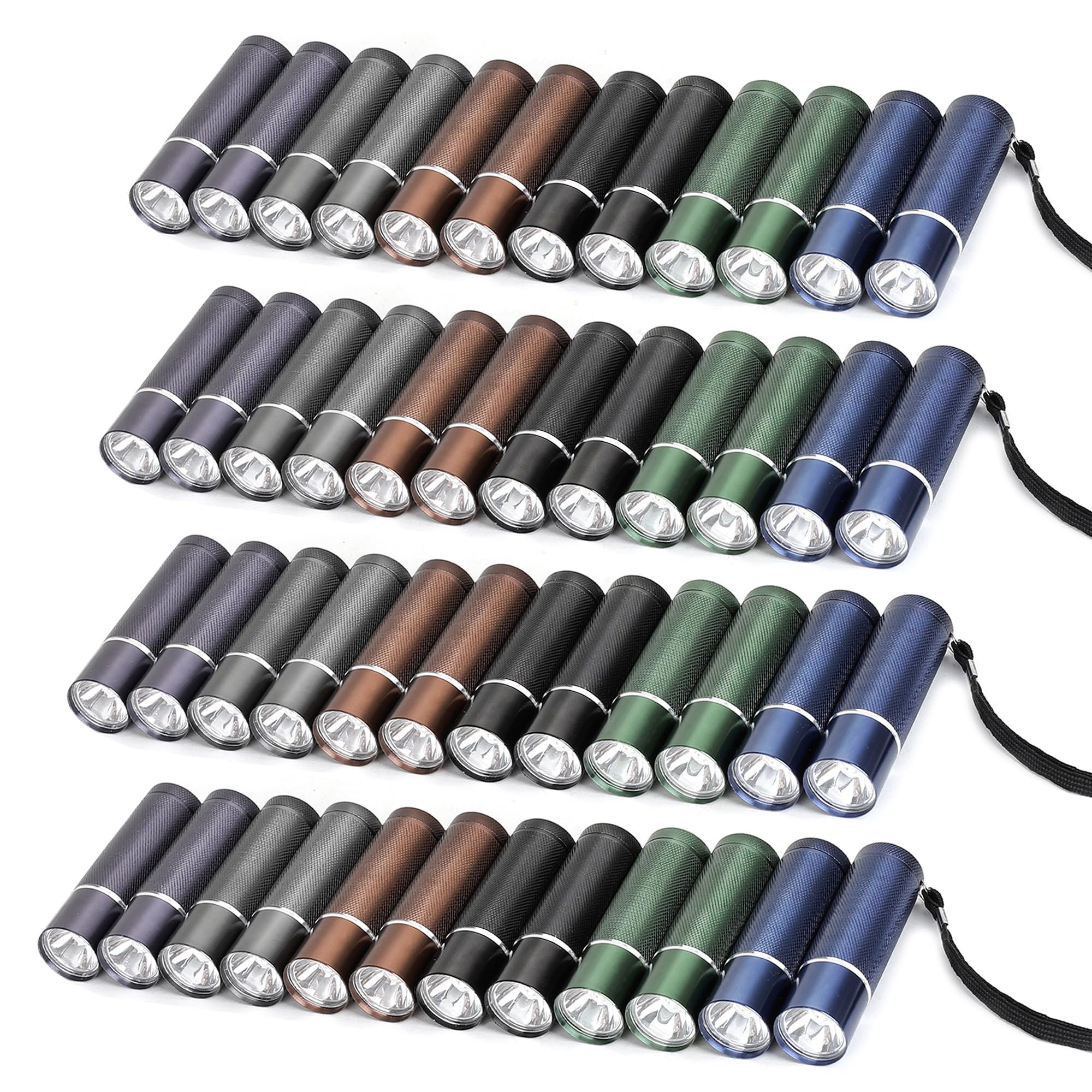FASTPRO 48-pack flashlights set in box, ready for gifting and events.