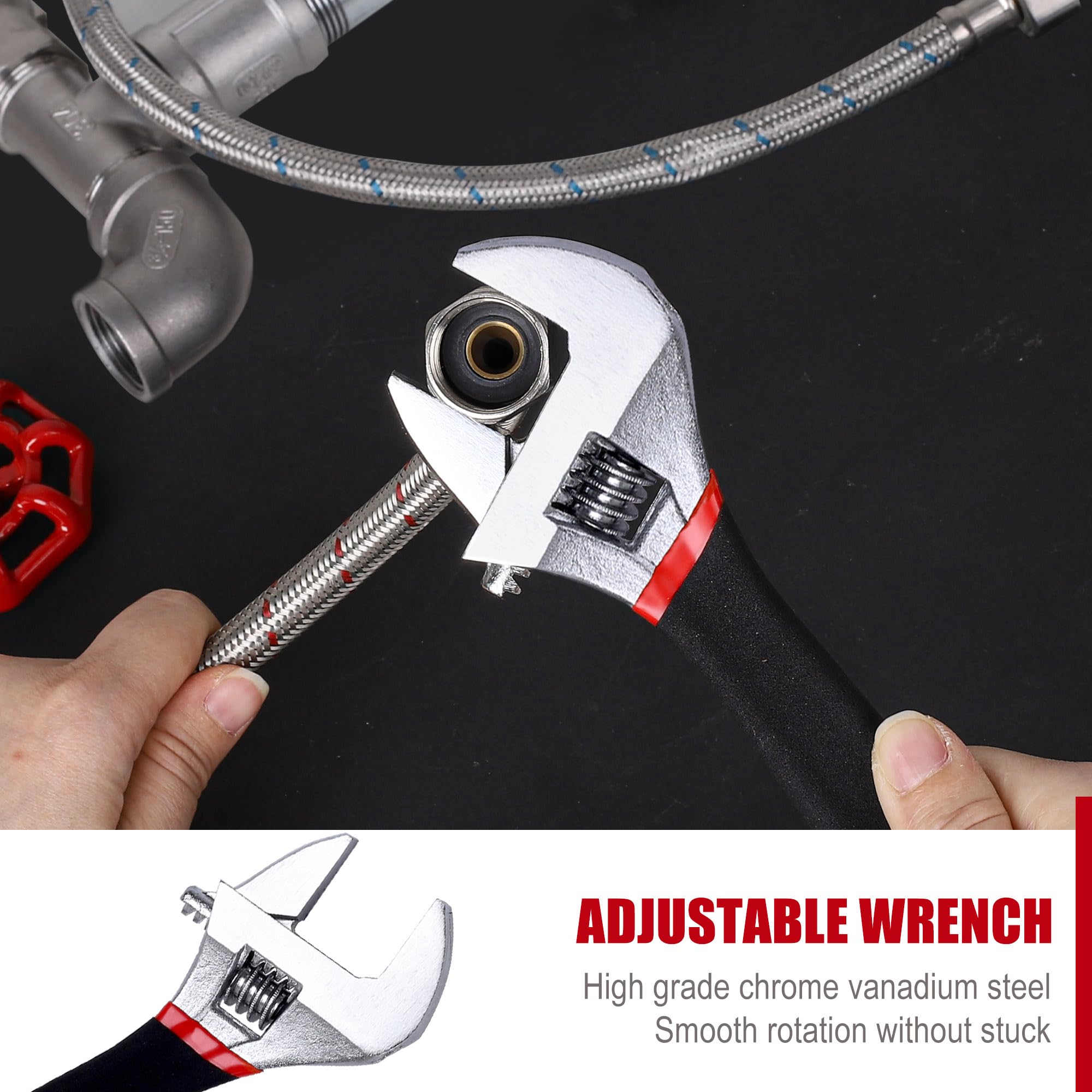 FASTPRO 6-inch slip-joint-pliers for tight spaces
