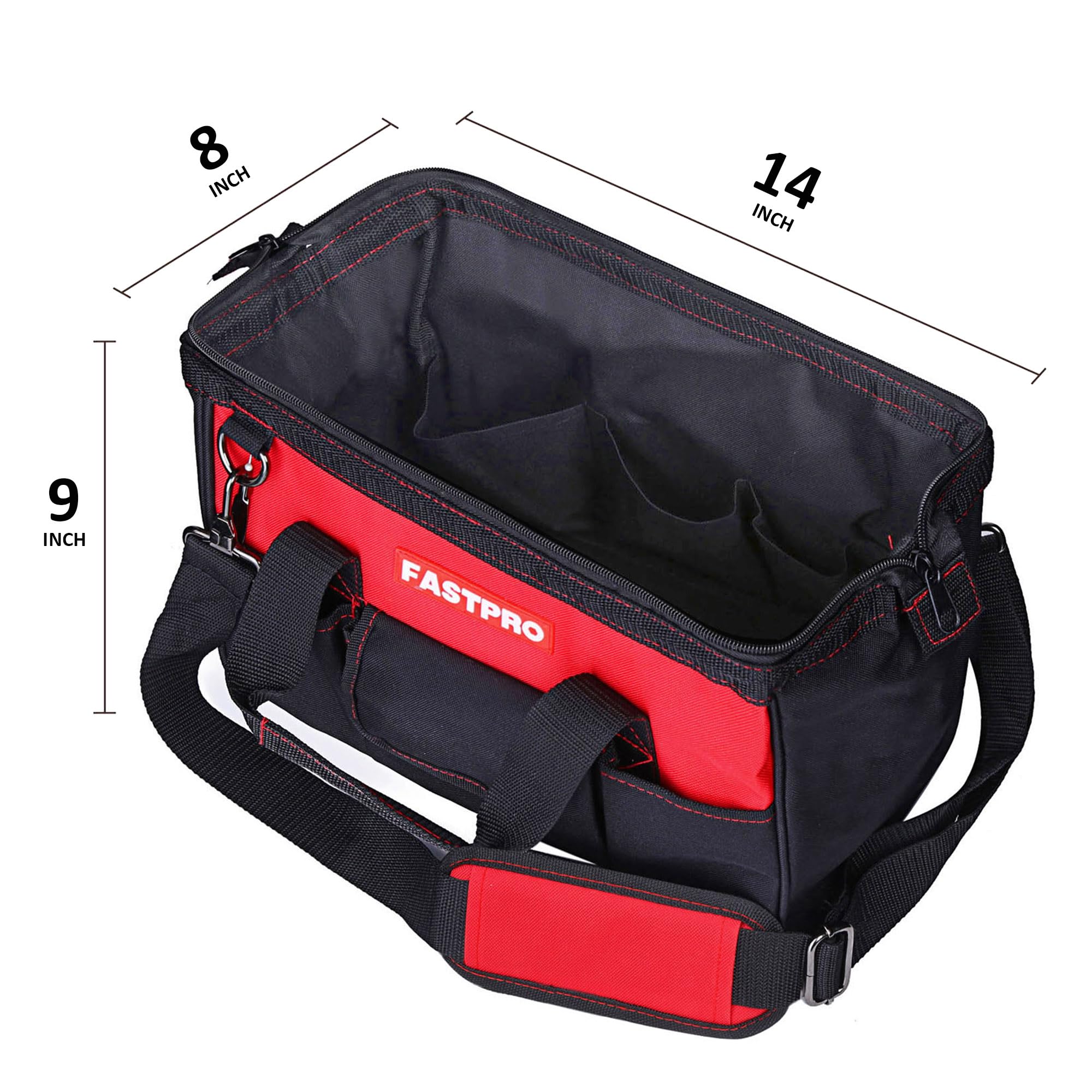 FASTPRO 600D polyester fabric detail highlights durability
