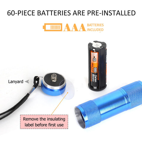 FASTPRO assorted colors help quick identification in dim lighting