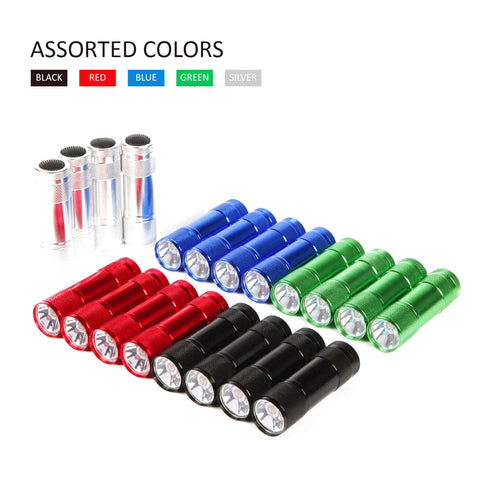 FASTPRO aluminum flashlight with aircraft-grade body for durability.