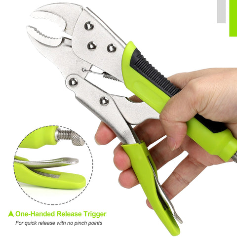 FASTPRO 6.5-inch long-nose pliers reach tight spaces with precision.