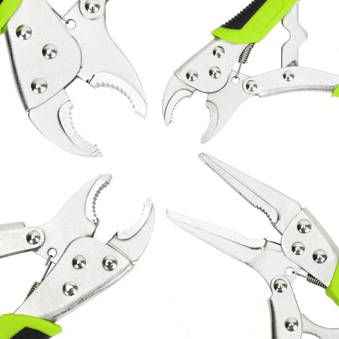 FASTPRO adjustable tension screw lets you set jaw pressure for repeated jobs.