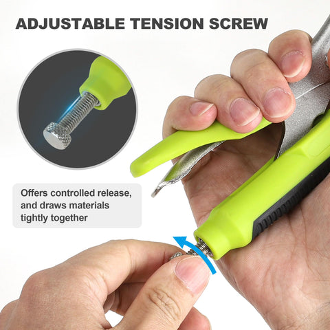 FASTPRO ergonomic anti-slip handle reduces fatigue during long tasks.