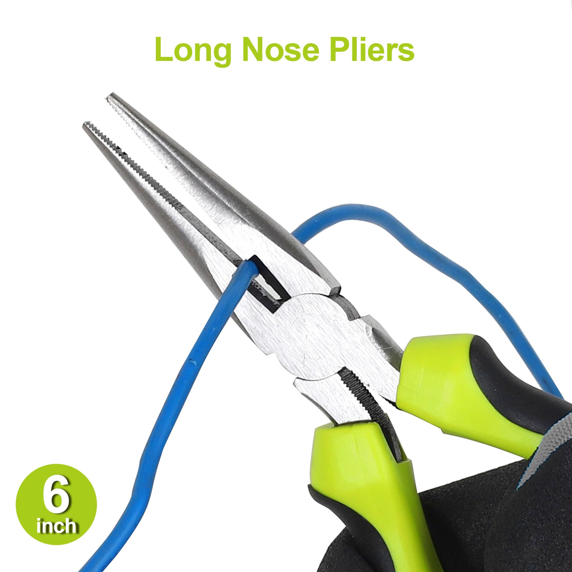 FASTPRO long nose pliers offer precise reach for tiny components