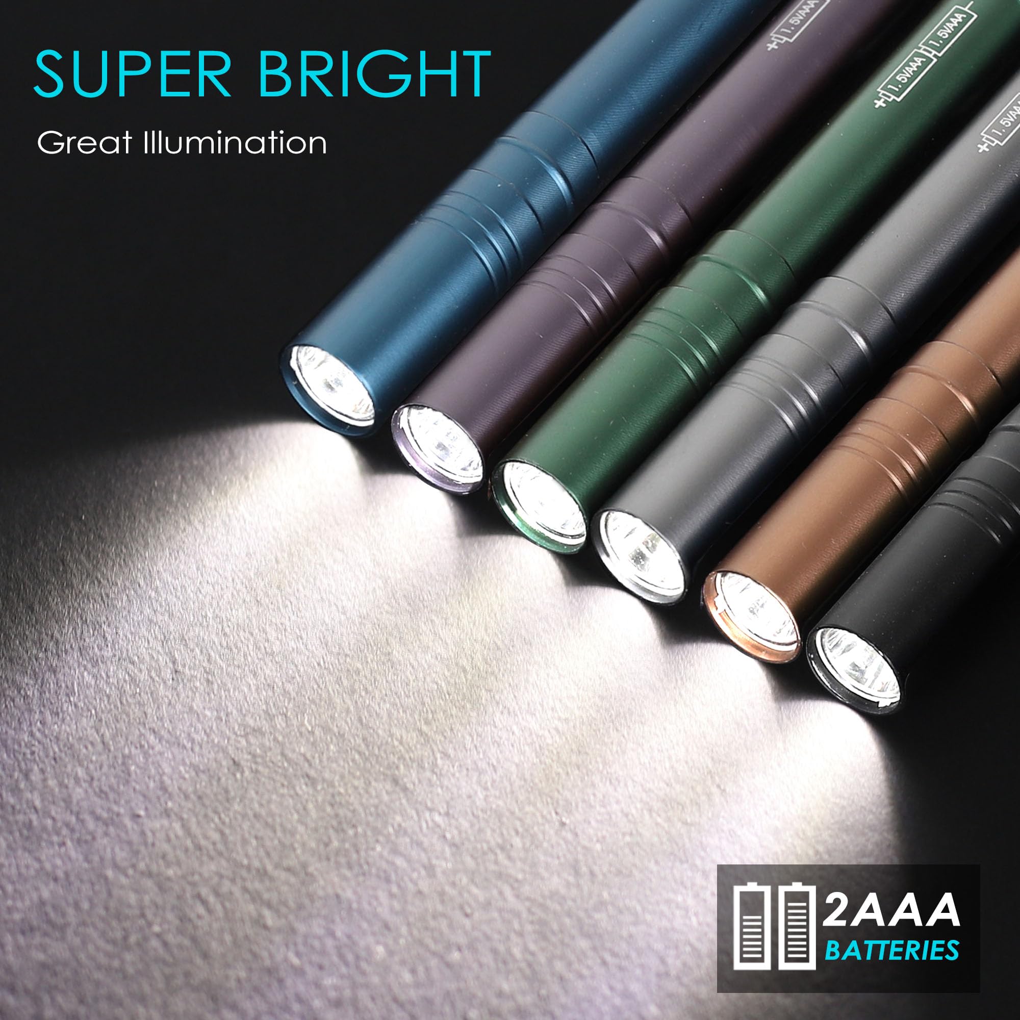 FASTPRO pen light with aluminum body offers durable, portable illumination.