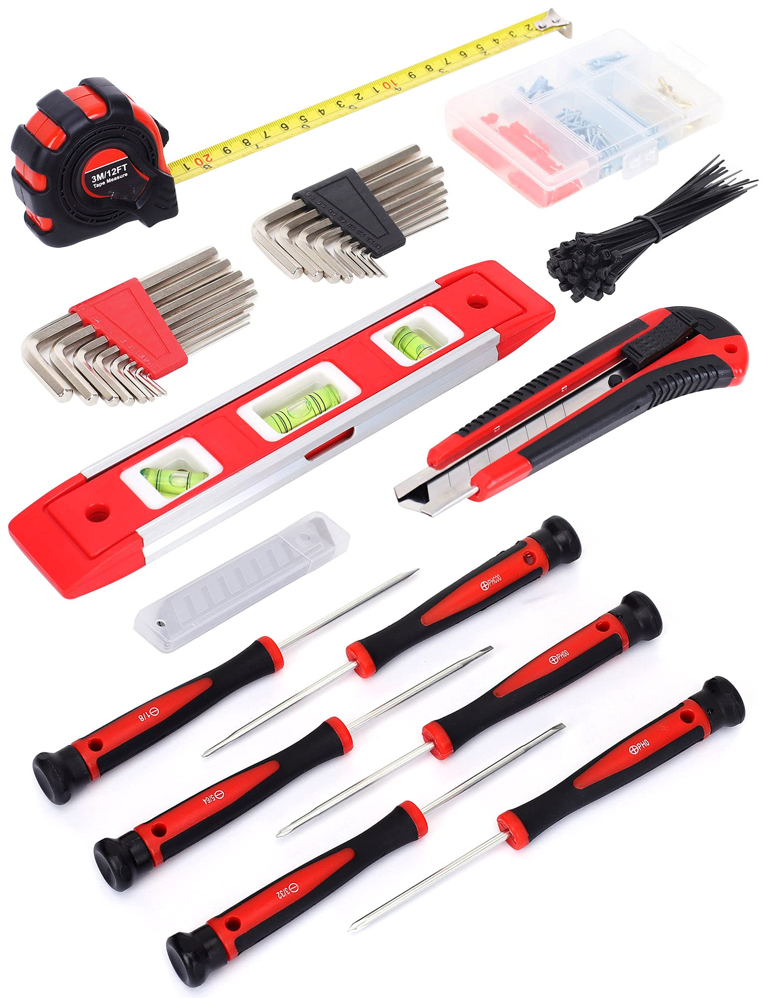 FASTPRO tape measure included for accurate measurements during projects.