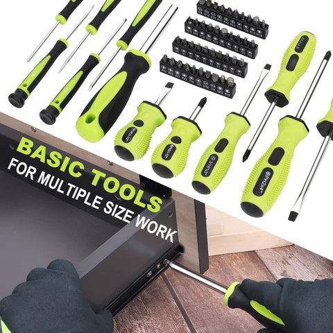 FASTPRO wide-mouth bag design enables easy tool access and transport.