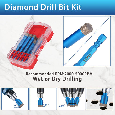 FASTVENIENT cooling wax feature aiding heat management during drilling
