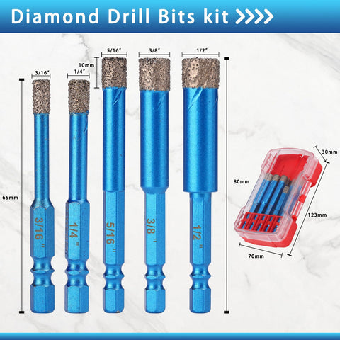 FASTVENIENT diamond hole saw image for glass and ceramic tile cutting