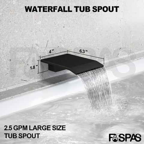 Fatspas 71 inch shower hose for flexible reach across heights.