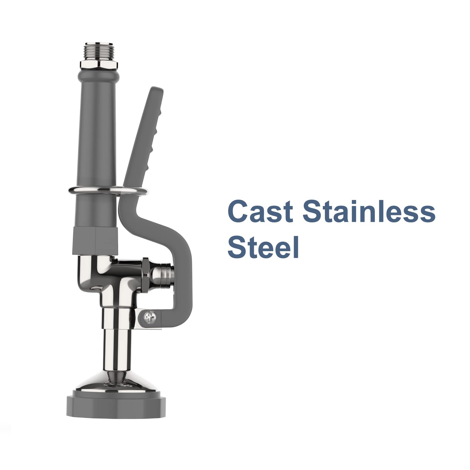 FAUAID hold-down ring securing the sprayer handle