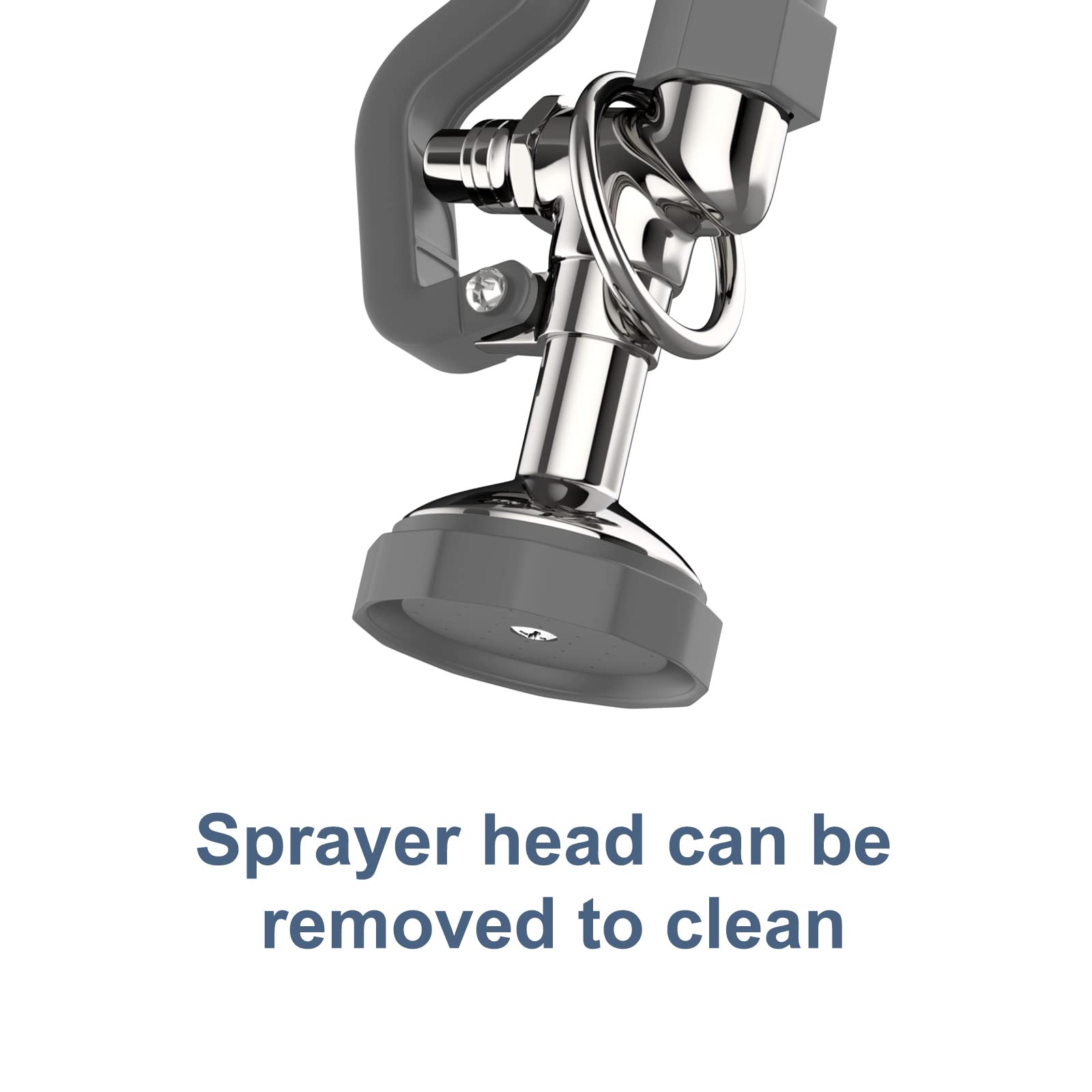 FAUAID rubber nozzles prevent hard water buildup in busy kitchens