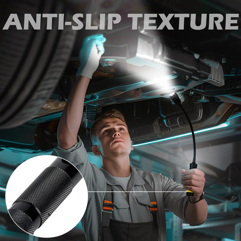 Favorlite battery-powered design includes AAA batteries for quick on-the-go lighting.