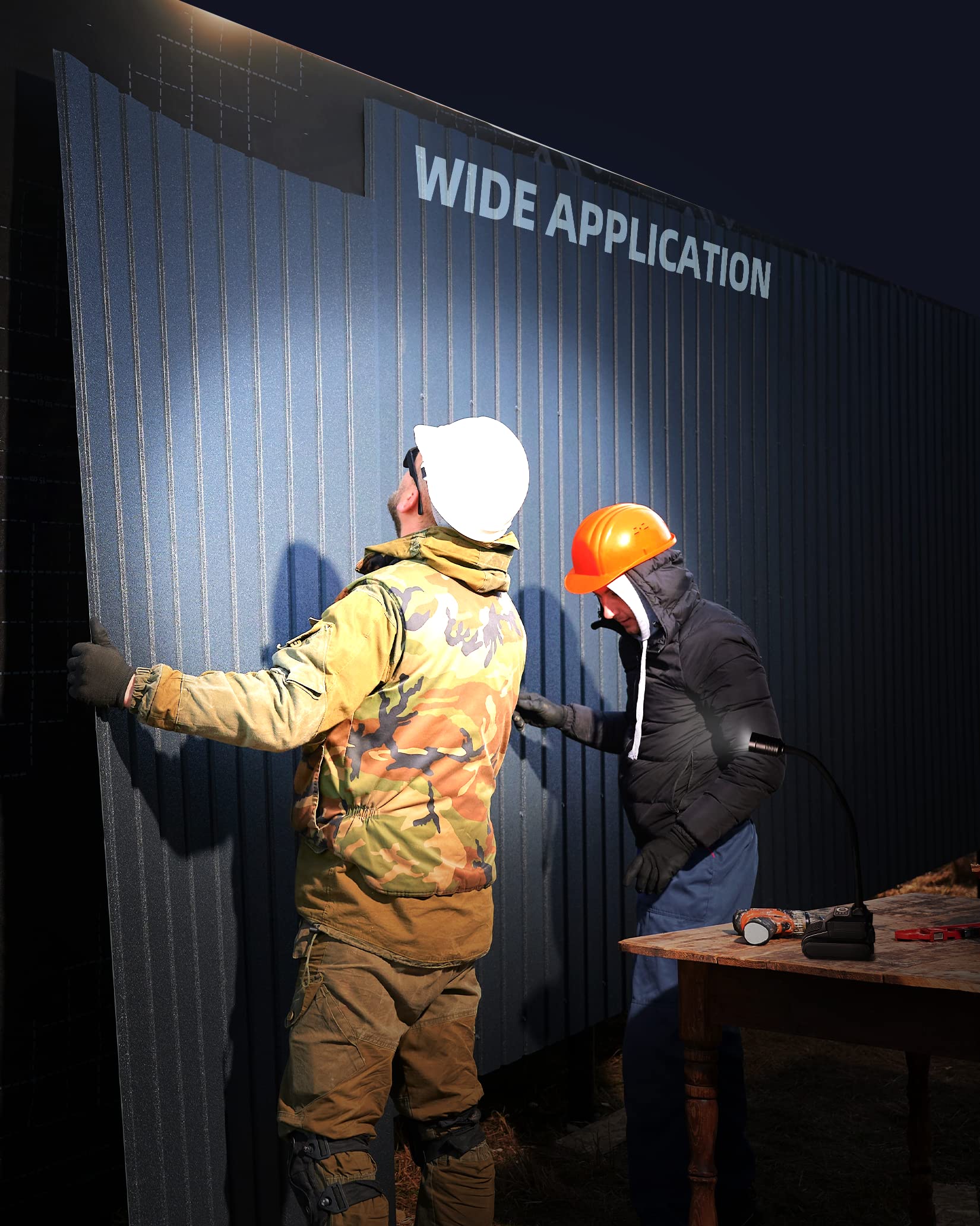 Favorlite emergency-ready light for power outages and dark workshops.