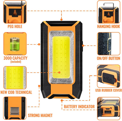 Favorlite waterproof and dustproof body suitable for outdoor conditions.