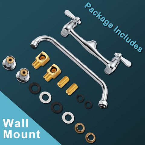 Favorpo dual-handle design for precise hot and cold control.