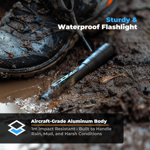 Favourlite pen light ideal for outdoor adventures, home emergencies, or professional inspections.
