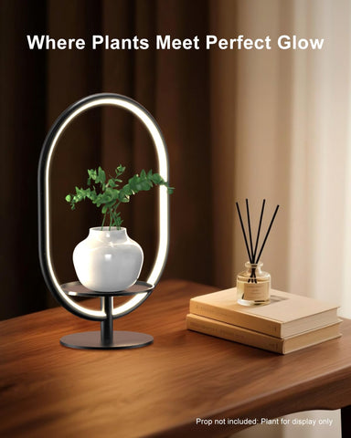 Fayabuy plant-friendly lamp with soft diffuse light for small indoor greens