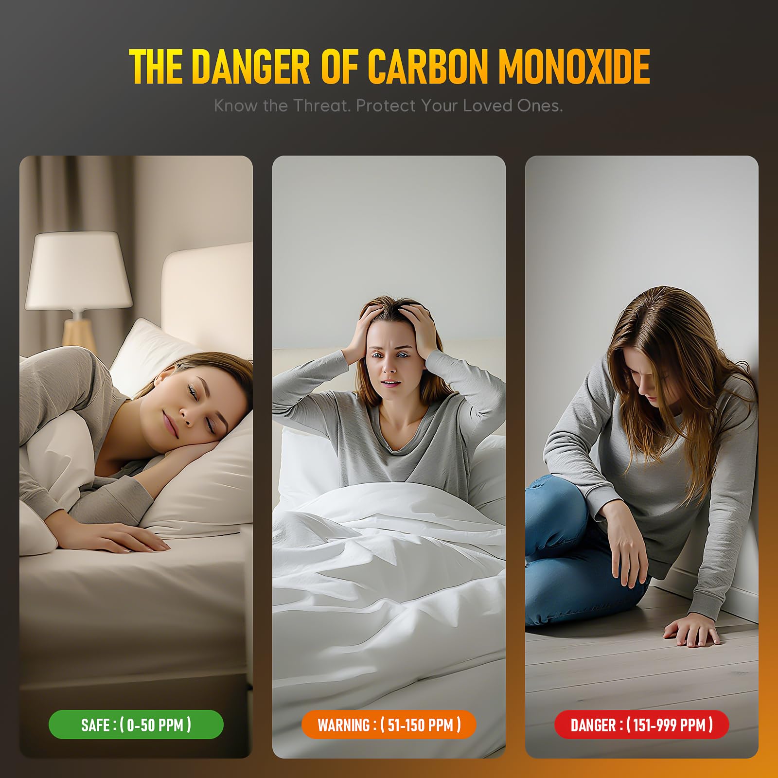 FayLuron displays temperature and humidity to monitor ambient conditions.