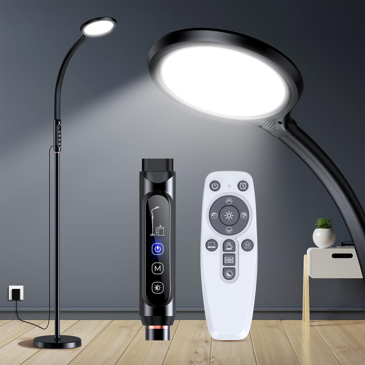 FBBJFF Happy Light 11000 Lux provides mood-boosting brightness for home use